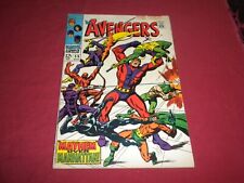 BX6 Avengers #55 marvel 1968 comic 3.5 silver age 1ST ULTRON SEE STORE picture