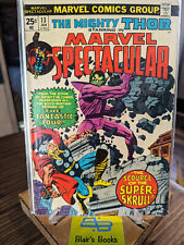 Bronze Age MARVEL SPECTACULAR #13 [1975] F+ 6.5; Lee/Kirby Reprint of Thor #142 picture