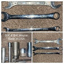 S•K & S•K Wayne Vintage Wrenches & Sockets Set picture