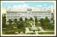 St James Building Hemming Park Jacksonville FL postcard 1910s picture
