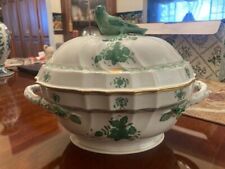 Herend Chinese Green Tureen And Lid Vintage picture