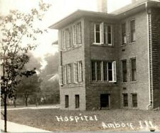Hospital Amboy Illinois c1910 RPPC Photo Vintage Antique Postcard picture