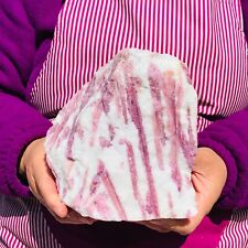 5.25LB TOP Natural Red Tourmaline Crystal Rough Mineral Healing Specimen 648 picture