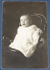Wide-Eyed Baby Card RPPC - Vincent-Mitchell Studios, Philadelphia & Baltimore picture