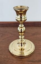 Vintage Baldwin Brass Candlestick Classical taper Candle Holder Made In USA 4.5