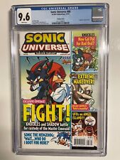 SONIC UNIVERSE 68 - Archie 2014 -Tabloid Variant - Sonic the Hedgehog CGC 9.6 picture