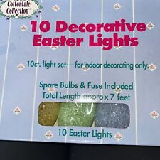 Vintage Cottontale Collection Crystal Easter Egg  String lights picture
