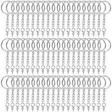 120 Pcs Keychain Rings Kit with Chain and Jump Rings for DIY Crafts Keychain picture