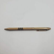 Vintage Gold Chromatic Ballpoint Pen WEATHER SHIELD MFG Twist Action Dual Color picture
