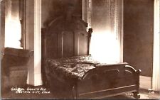 Real Photo Postcard General Grant's Bed in Central City, Colorado~653 picture