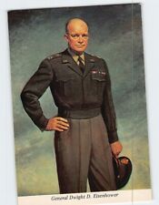 Postcard General Dwight D. Eisenhower picture