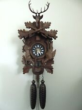 West German Black Forest 8 Day Hunter Cuckoo Clock picture