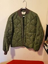 Genuine US Air Force USAF Flyers CWU-9/P Quilted Liner Jacket - Size Medium  picture