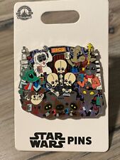 2022 Disney Parks Star Wars Family Cluster Pin Cantina Greedo Jawa Snaggeltooth picture