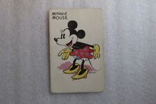 1935 Whitman Mickey Mouse Old Maid Card - Minnie Mouse  Walt Disney 1930's picture