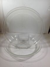 Pair of Vintage PYREX Clear Glass 209 8-1/2” Pie Plates picture