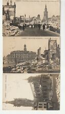 Antique Ww1? Cambrai Paris France 1919 ARMY Post Office S. 119 War Destruction  picture