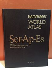 Hammond World Atlas Book SER-AP-ES Ciba - New Census Edition 1983 Vintage picture