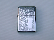 VINTAGE 1976 or 1977 ZIPPO LIGHTER , VENETIAN SCROLL, NOT ENGRAVED, NICE picture