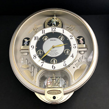 SEIKO Melodies In Motion Charming Bell Wall Clock Model QXM109SRH *PARTS/REPAIR* picture