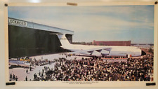 1968 U.S AIR FORCE Poster C-5 Galaxy Roll-out 17