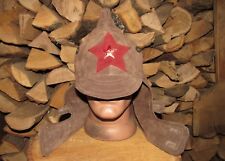Authentic WW1-WW2 Relic Soviet Red Army Budenovka Military Cap Replica #18 picture