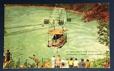 Postcard Aero Cable Car Crossing Over Whirlpool Niagara River Falls Canada c1910 picture