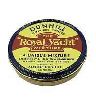 Vintage Dunhill The Royal Yacht Mixture Tobacco Tin 1 oz Empty  picture