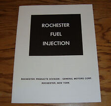 1957 1958 1959 1960 1961 1962 Chevrolet Corvette Rochester Fuel Injection Manual picture