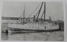Steamship Steamer ROSALIE real photo postcard RPPC picture