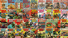 1942 - 1967 War Heroes Comic Book Package - 36 eBooks on CD picture