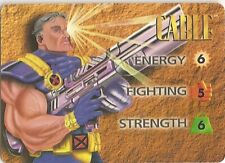 Marvel OVERPOWER CABLE 3-stat character - Rare - Original OP picture