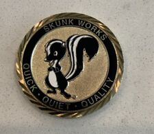 Skunk Works Lockheed Martin Quick Quiet Quality Challenge Coin picture