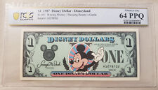 1987 $1 Disney Dollar featuring Waving Mickey A PCGS 64 PPQ picture