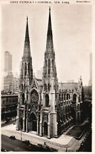 Vintage Postcard 1920's Saint Patrick's Cathedral Church New York N. Y. picture