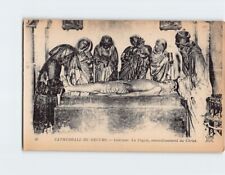 Postcard Nevers Cathedral Interior the Burial Crypt of Christ Nevers France picture