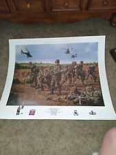 PANTHERS ON POINT by Rick Reeves KOSOVO 82nd AIRBORNE Ltd Ed Signed print  picture