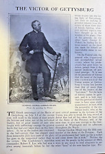 1913 General George Gordon Meade Hero of Gettysburg Civil War picture