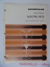 1969 Caterpillar Section Guidebook Catalog Diesel Gaseous Electric Sets Vintage picture