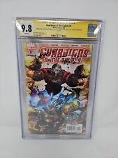 CGC 9.8 SS Guardians of the Galaxy #1 signed Stan Lee Pelletier & Lanning+Sketch picture