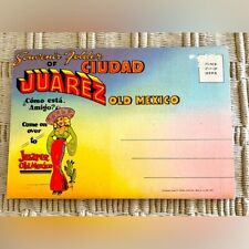 Mexico “Views Of Ciudad Juarez” Vintage Photo Postcard Set picture