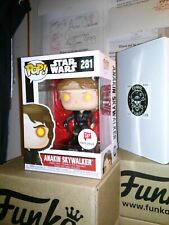 Funko Pop *FREE Protector* ANAKIN Dark Side 281 *NEW* MINT Walgreens Exclusive picture