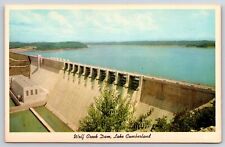 Lake Cumberland Kentucky~Wolf Creek Dam~Vintage Postcard picture