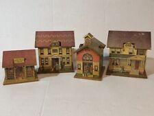 1897 Vintage McLoughlin Bros Cameron Perry The Pretty Village Building Playset picture