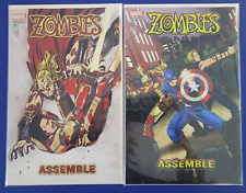 Zombies Assemble # 2 & 3  Marvel Comics Anime 2017  picture