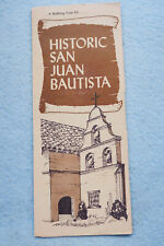 Historic San Juan Bautista - Brochure picture