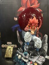 Super Saiyan 4 Gogeta On Throne 1:6 / Gogeta Statue Goku Vegeta DBZ resin statue picture