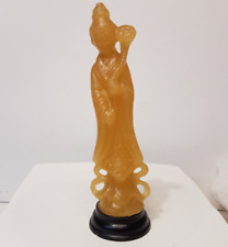 Vintage Chinese Immortal God 7.75” Tall Candle Novelty Candles Made in Hong Kong picture