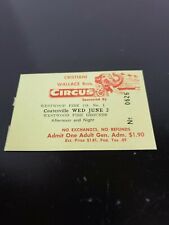 Unused Cristiani Wallace Brothers Circus adult general admission ticket picture