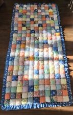 Handmade Twin Size Puffy Quilt & 3 Pillowcases  Child KIDS picture
